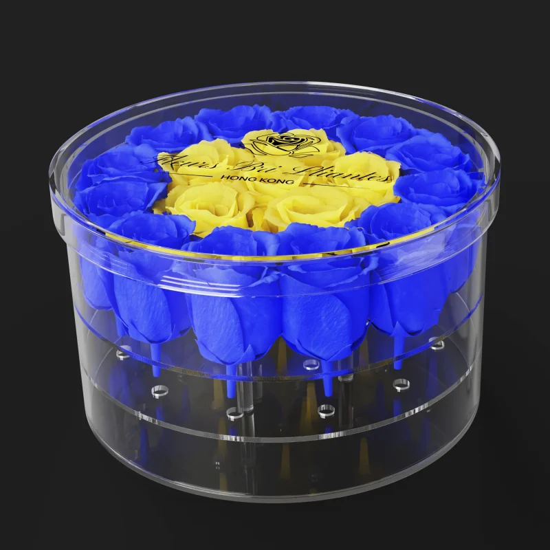Acrylic Flower Box Round-R4